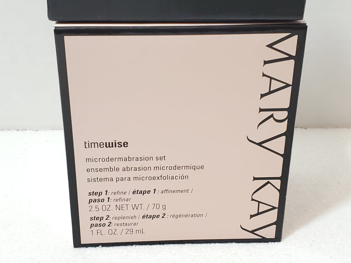 Mary Kay TimeWise Microdermabrasion Set Refine Scrub & Pore Minimizer Serum