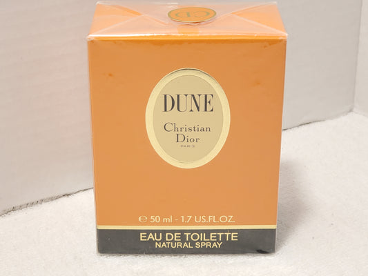 Vintage Christian Dior Paris Women's Perfume 1.7 oz Bottle New Sealed Box