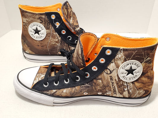 Converse Chuck Taylor Unisex Realtree Edge Camouflage Sneakers Men 12 Women 14