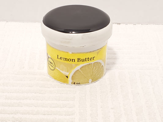 Lemon Butter 4 oz Plastic Container Nourishing Skincare