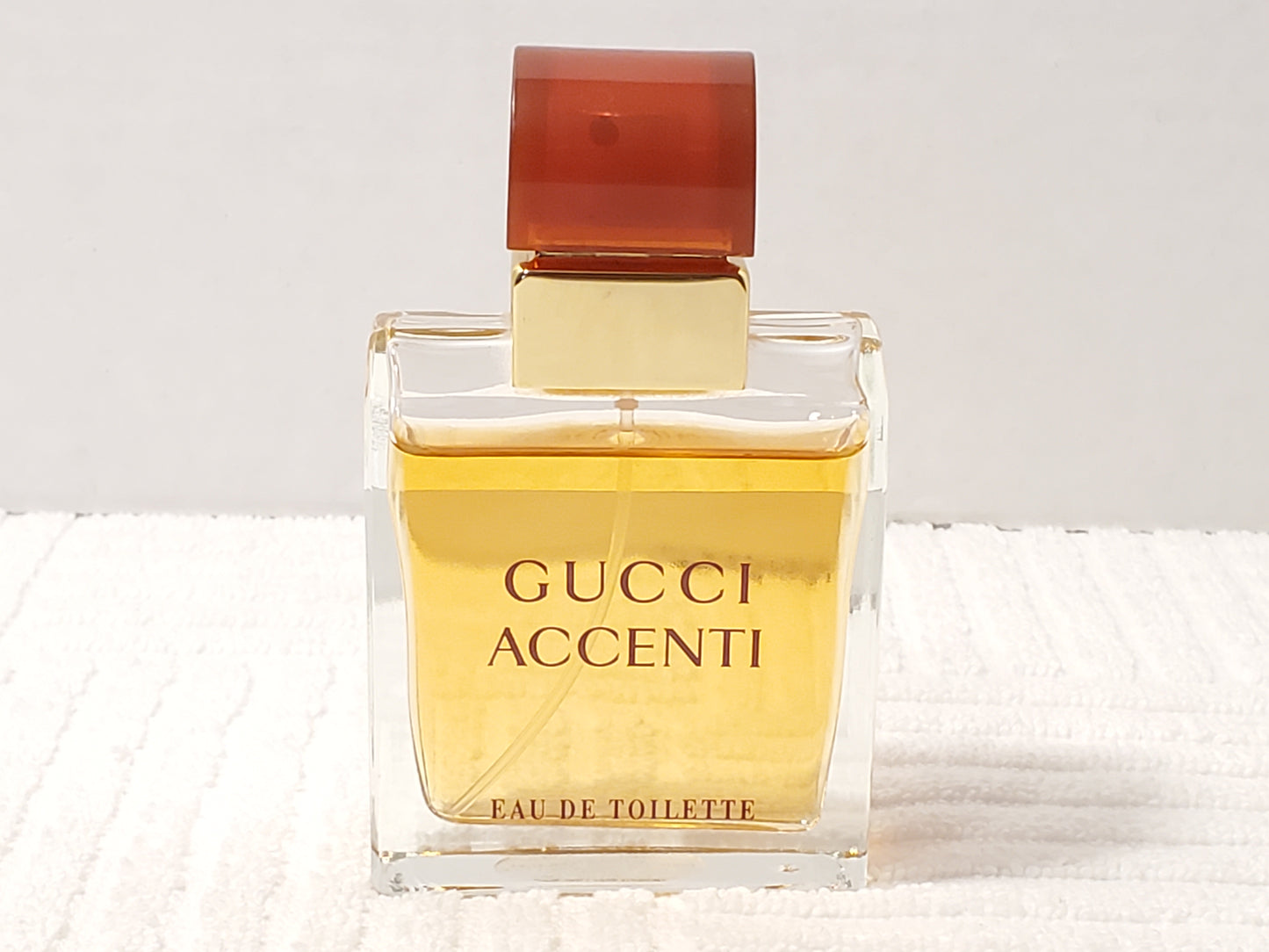Vintage Gucci Accenti Womens Cologne Perfume Eau De Toilette Spray 1.7 oz Bottle
