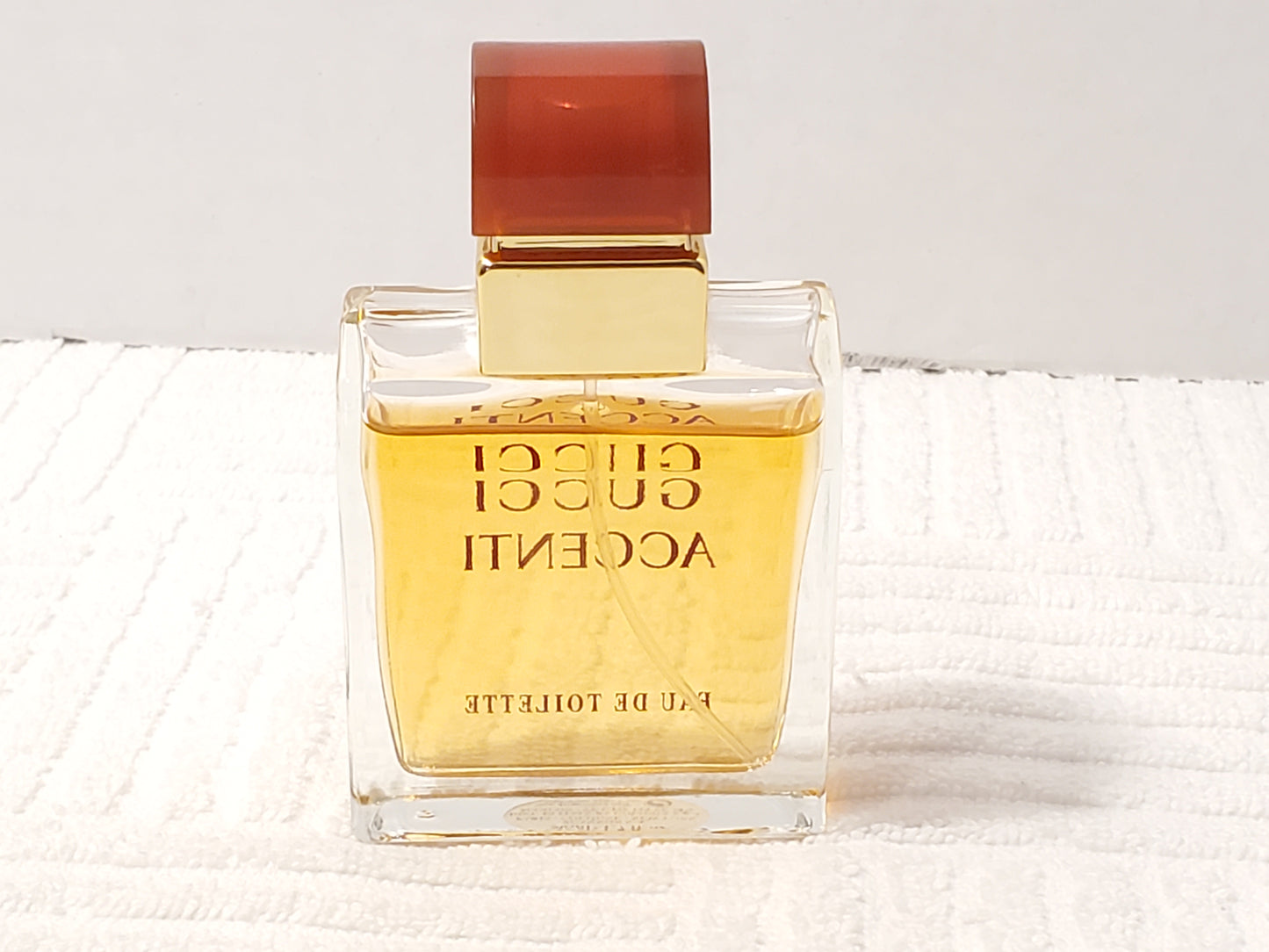 Vintage Gucci Accenti Womens Cologne Perfume Eau De Toilette Spray 1.7 oz Bottle
