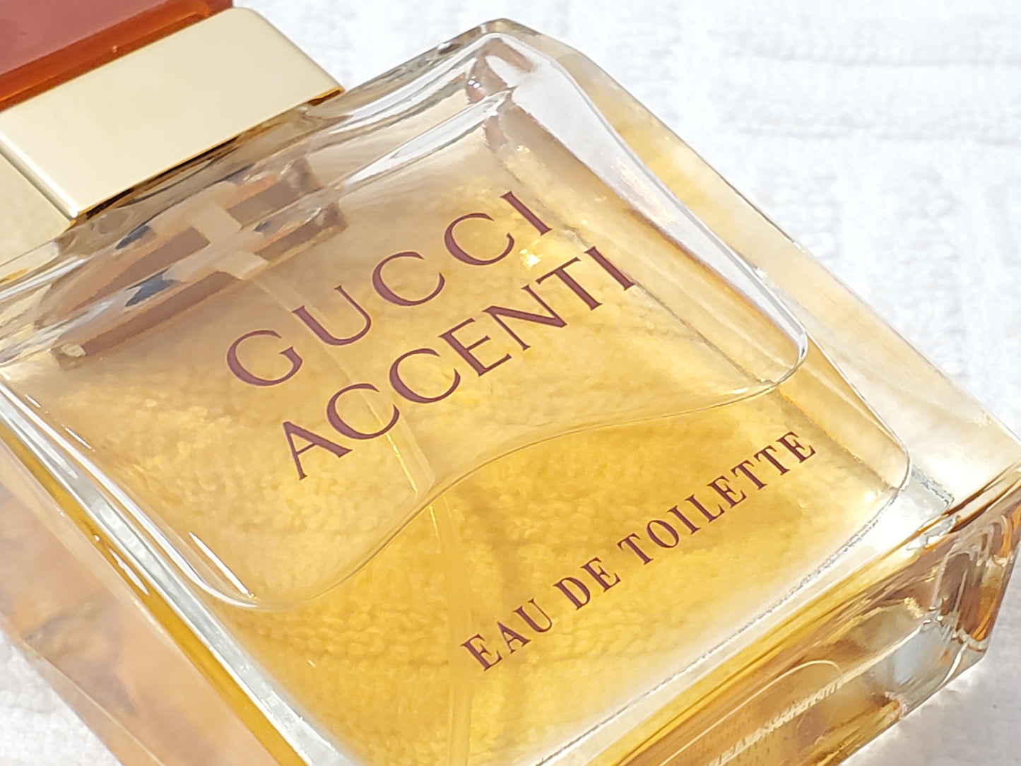 Vintage Gucci Accenti Womens Cologne Perfume Eau De Toilette Spray 1.7 oz Bottle