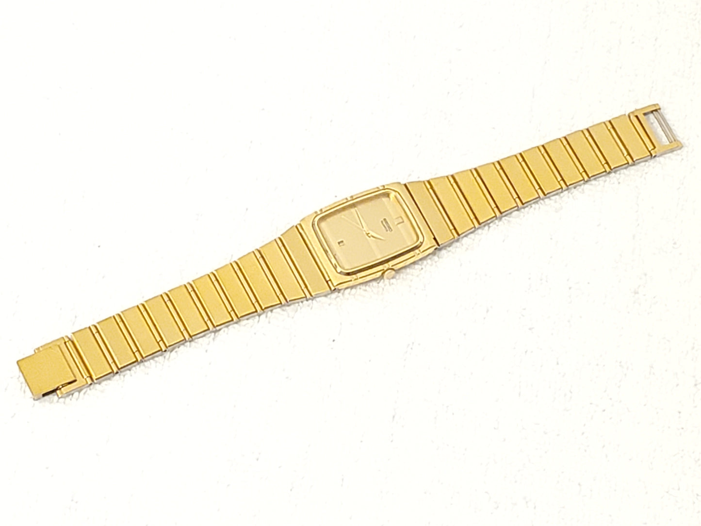 Vintage Seiko Women's Quartz Watch Stainless Steel Base Metal Two Jewels Date
