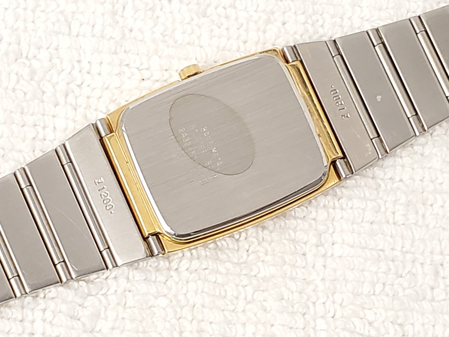 Vintage Seiko Women's Quartz Watch Stainless Steel Base Metal Two Jewels Date