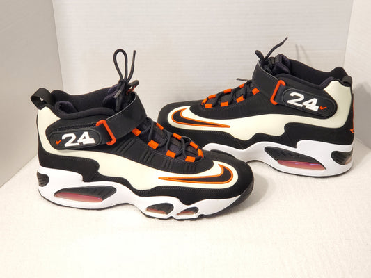 Nike Air Griffey Max 1 Men's Black White Orange High Top Sneakers Size 13