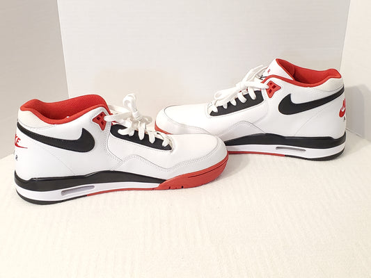 Nike Air Flight Legacy Men's Sneaker's Basketball Red White Black Size 13 New