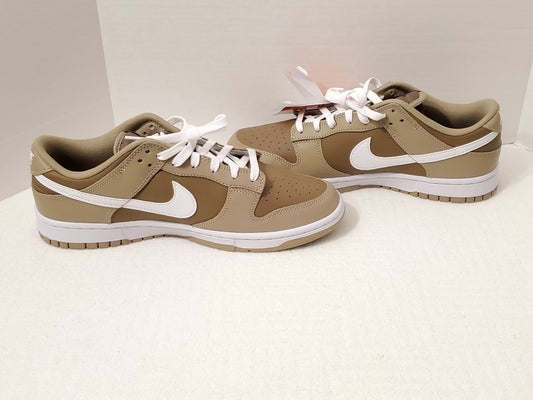 Nike Low Dunk Retro Judge Grey Hazel Rush Two Toned Brown Men's Sneaker Lace Up
