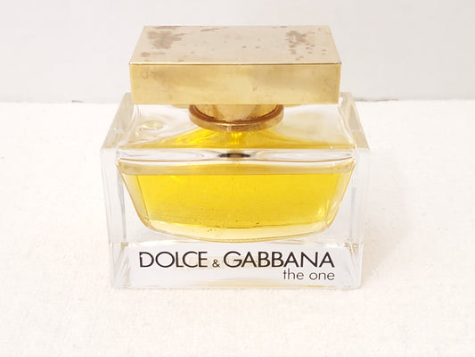Dolce Gabbana The One Women's Perfume 2.5 oz Bottle Spray Fragrance Pre-Owned