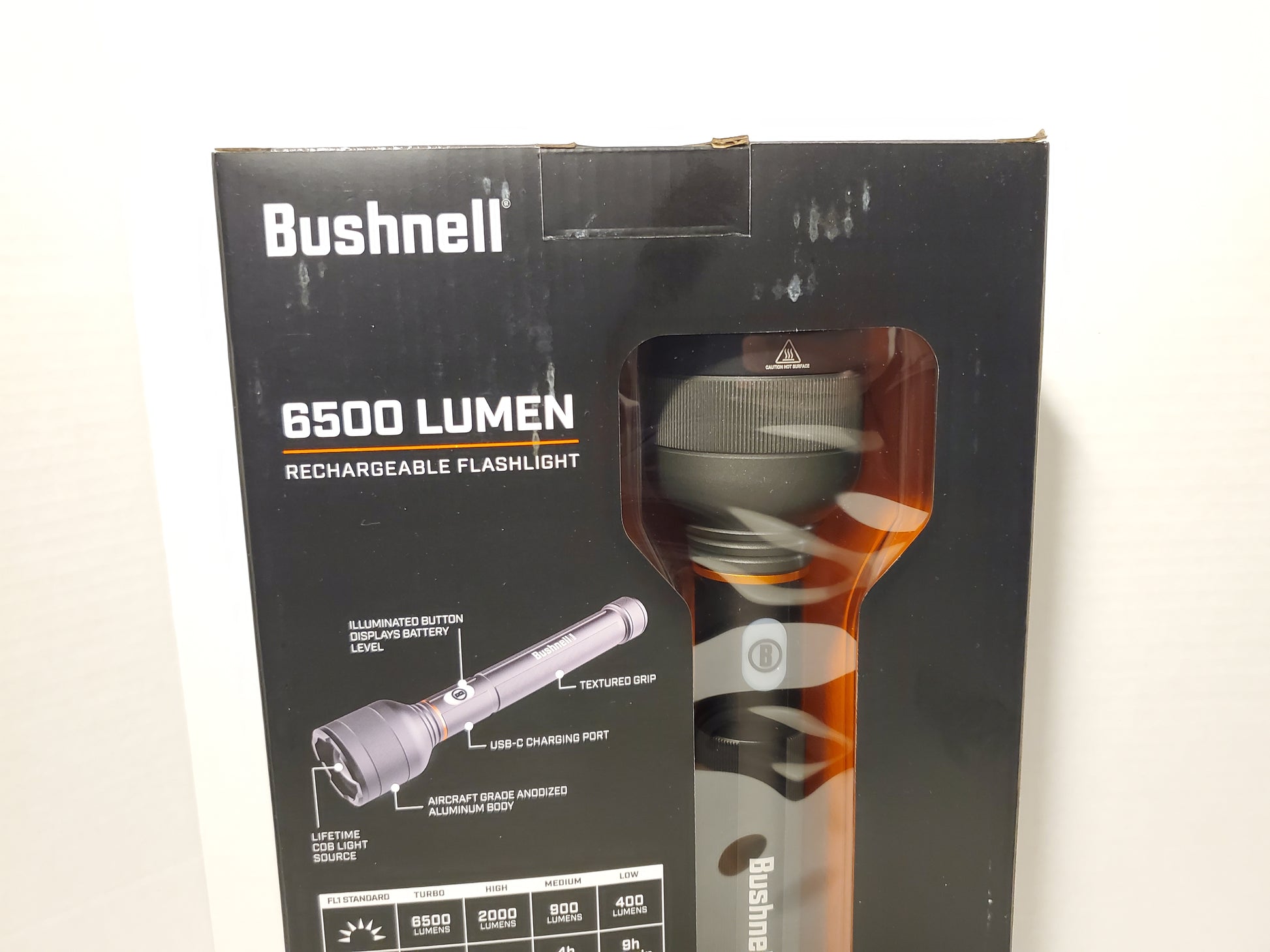 bushnell 2000 lumen rechargeable flashlight Bushnell 6500 Lumen Rechargeable Performance 4 Mode Flashlight Ultra B – Twenty Four Hour Mall