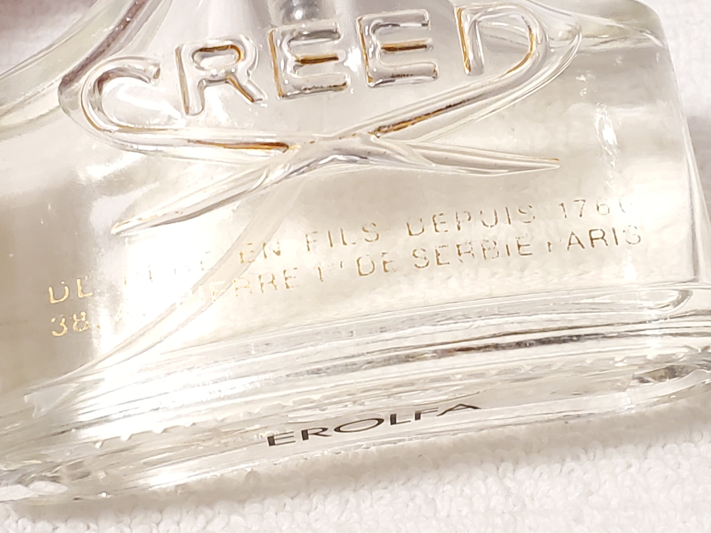 Vintage Erolfa by Creed Men's Fragrance Cologne 1 oz Bottle Spray Made in France