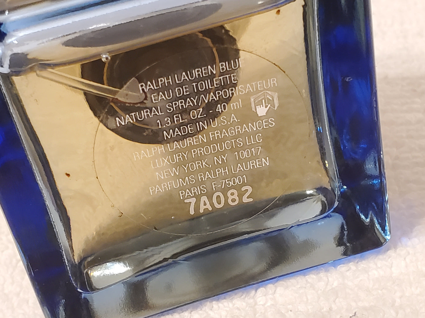 Ralph Lauren Blue Women's Eau de Toilette Spray Perfume 1.3 Ounce Bottle USA