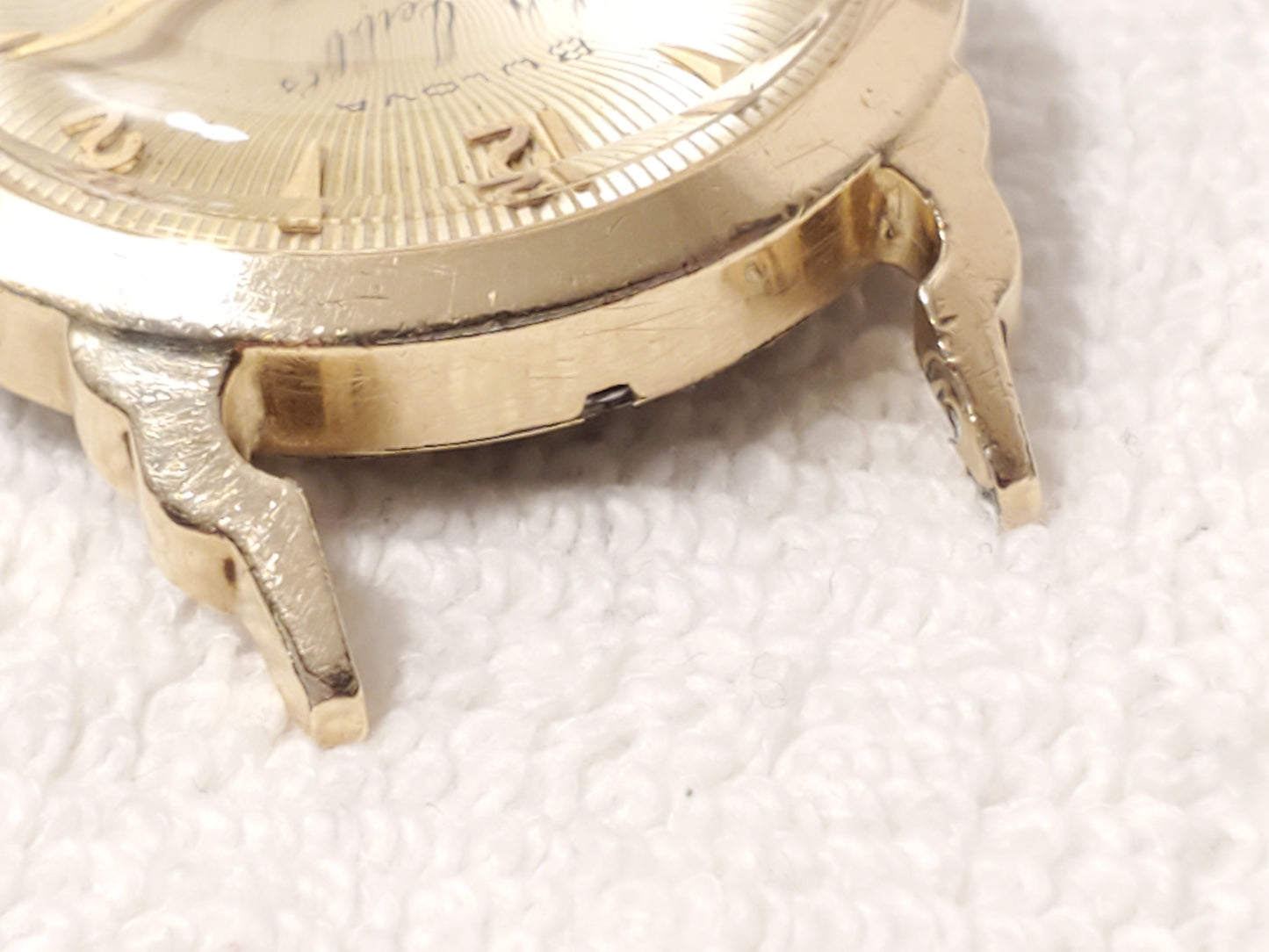 Vintage Bulova Men's Self Winding Six Adjustments Gold Tone Watch 23 Jewels