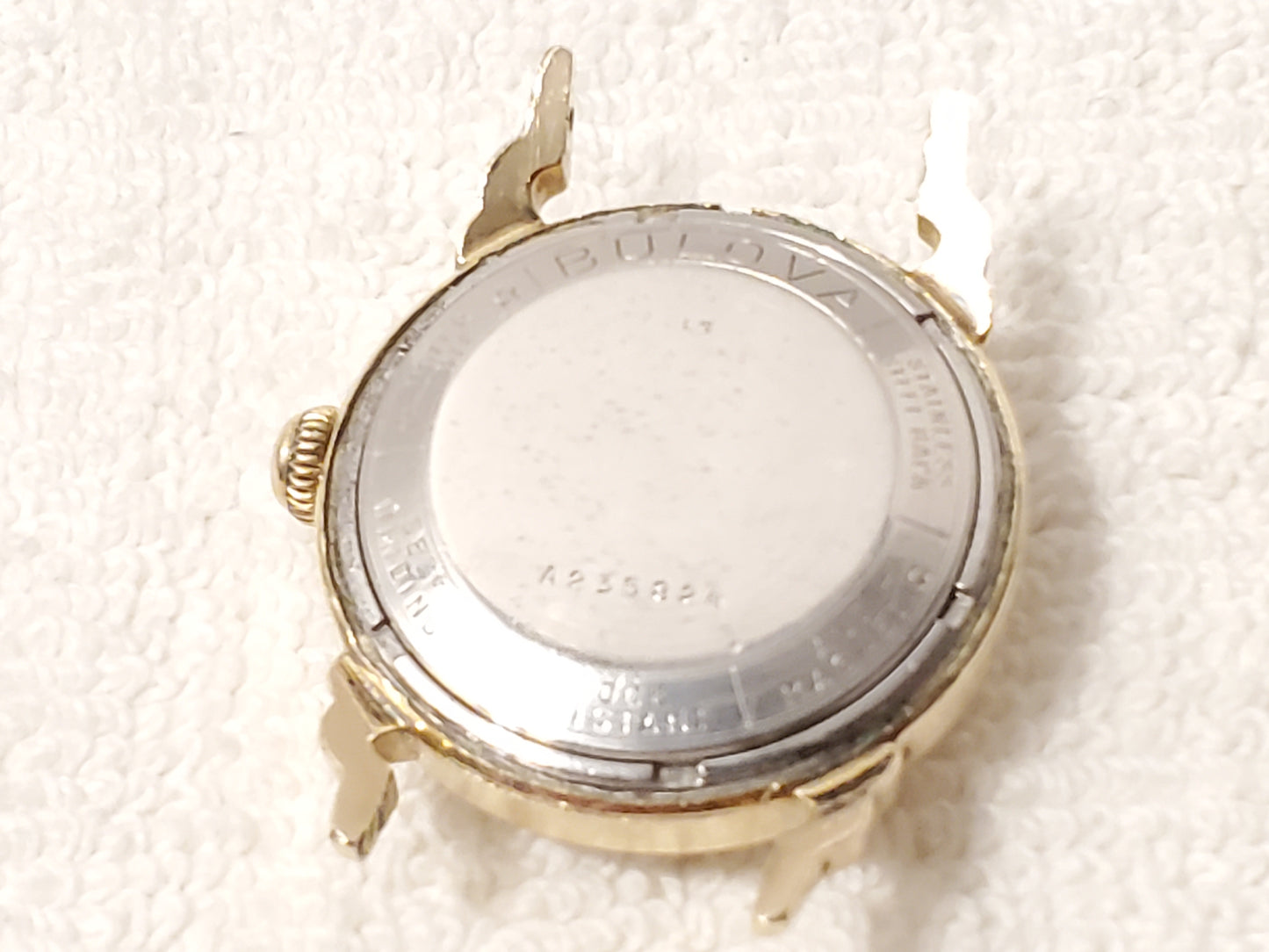 Vintage Bulova Men's Self Winding Six Adjustments Gold Tone Watch 23 Jewels