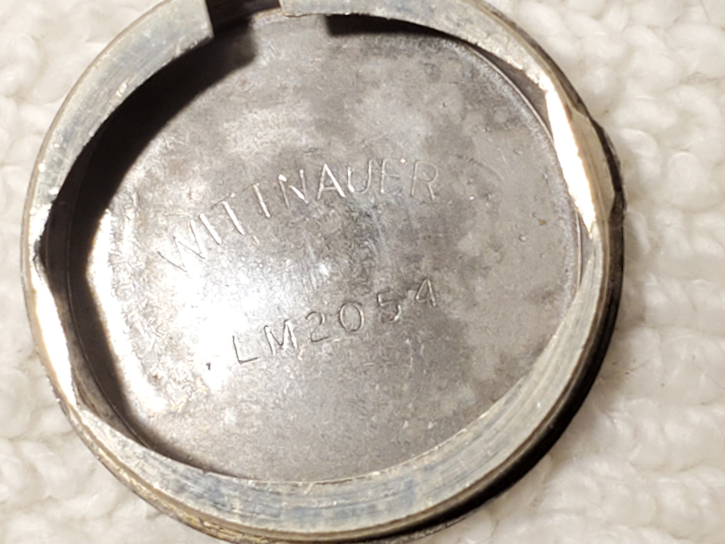 Vintage Wittnauer Swiss Two Diamonds Womens Watch 1 Jewel Gold Plated Base Metal