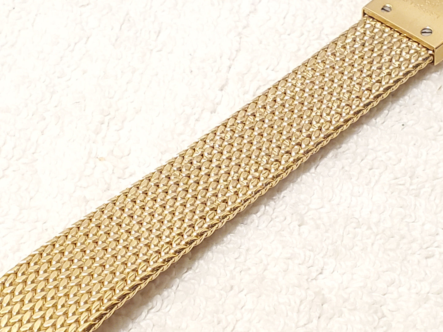 Vintage Seiko Lassale Womens 12 Jewels Gold Plated Tank Ultra Slim Watch S Steel