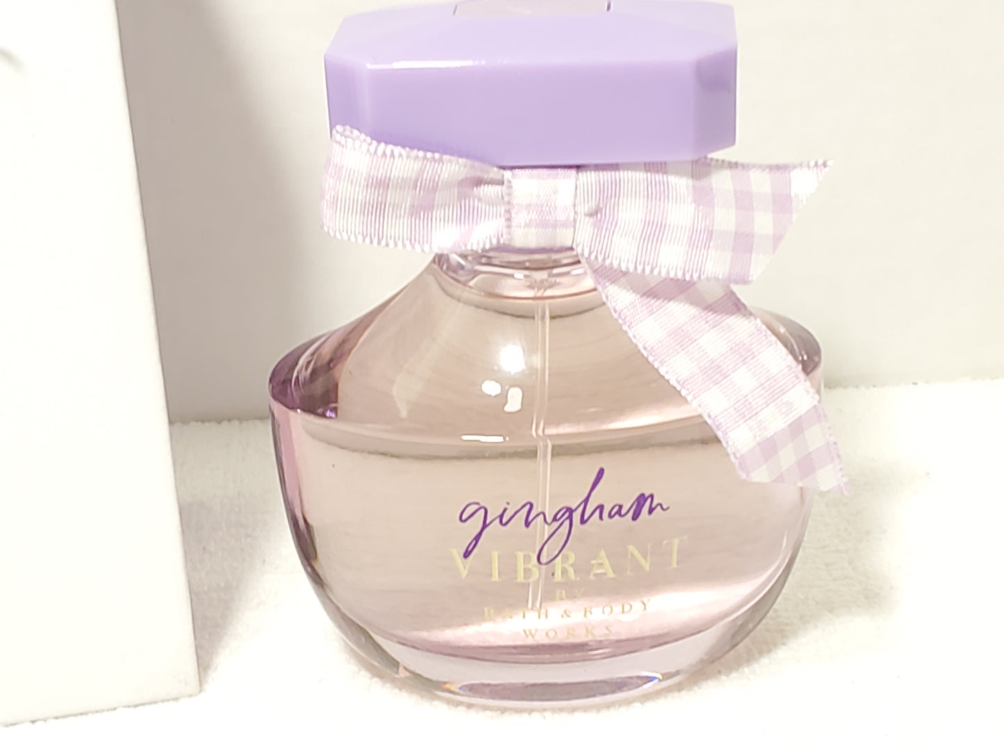 Bath & Body Works Gingham Vibrant Eau De Parfum 2.5 oz Perfume Spray Purple NIB
