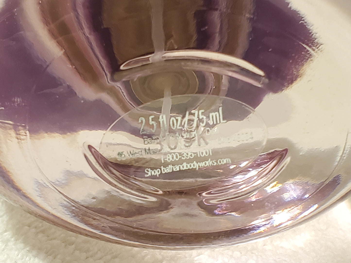 Bath & Body Works Gingham Vibrant Eau De Parfum 2.5 oz Perfume Spray Purple NIB