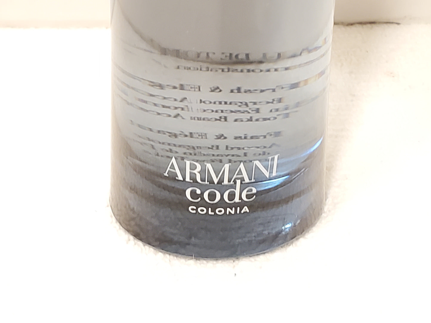 Armani Code Colonia Eau de Toilette Spray 2.5 oz Bottle Men's Made in France