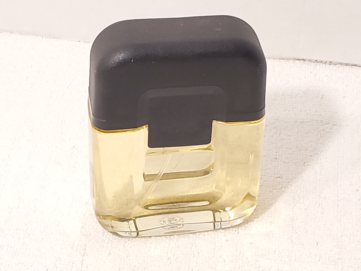 Vintage Avon Black Suede Men's Cologne 3.4 fl oz Bottle Spray Black Cap
