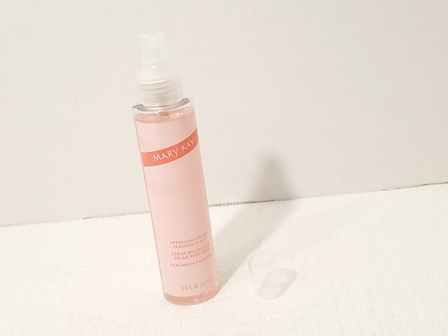 Mary Kay Sparkling Cherry Fragrance Women's Mist 5 fl oz Pink Bottle Spray NEW