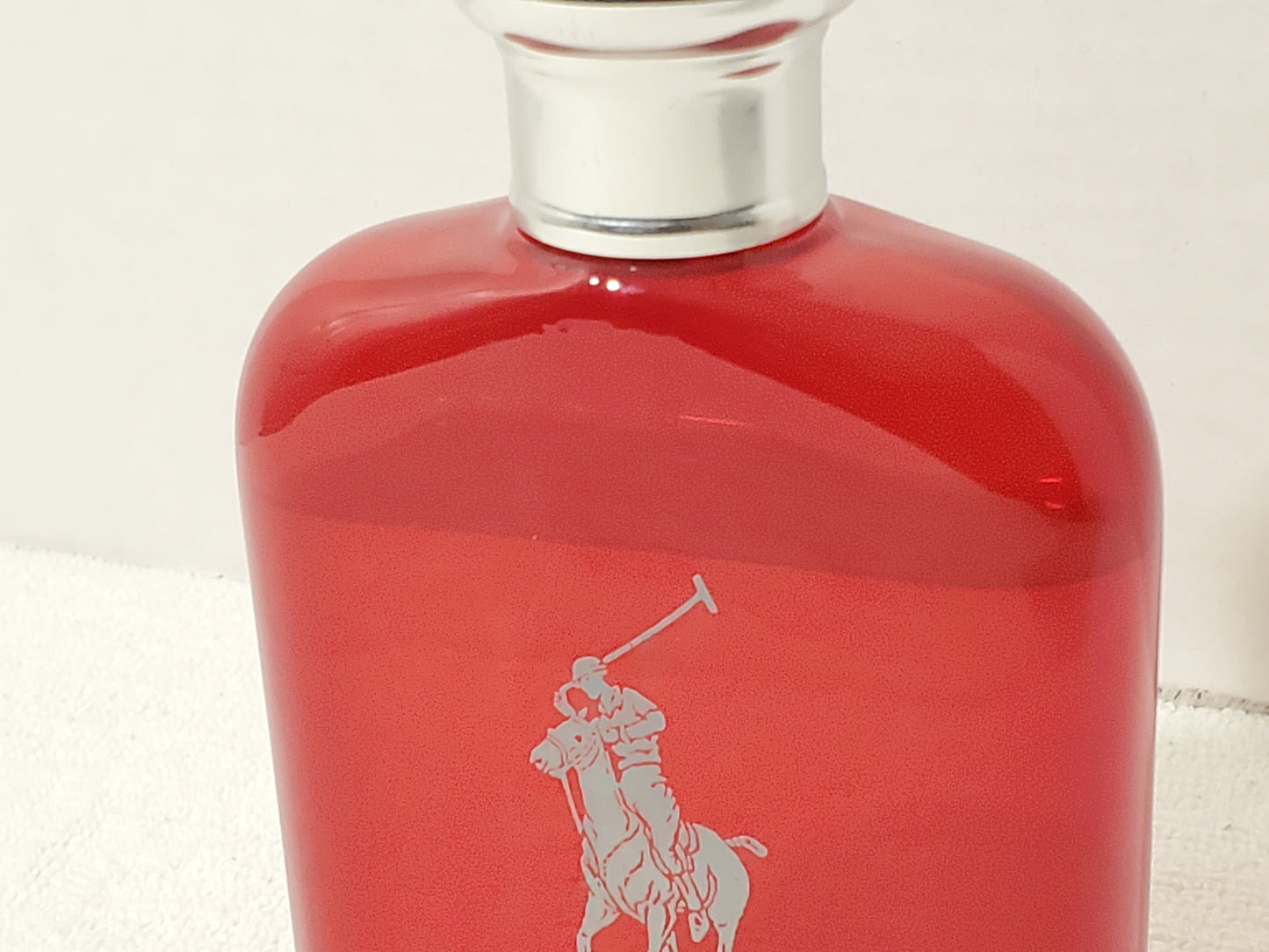 Ralph Lauren Polo Red Silver Logo Men's Cologne 4.2 oz Bottle Spray France