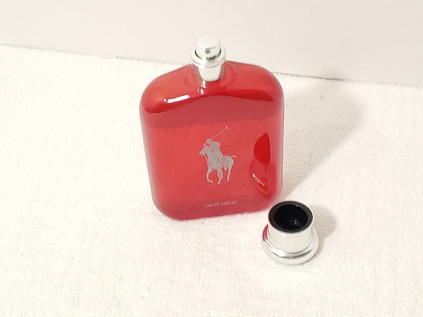 Ralph Lauren Polo Red Silver Logo Men's Cologne 4.2 oz Bottle Spray France