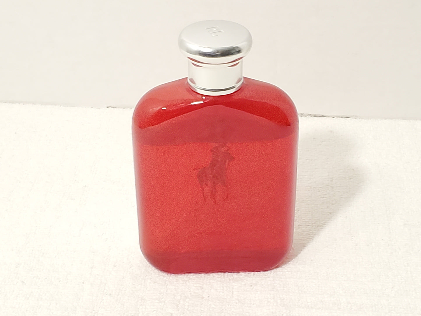 Ralph Lauren Polo Red Silver Logo Men's Cologne 4.2 oz Bottle Spray France