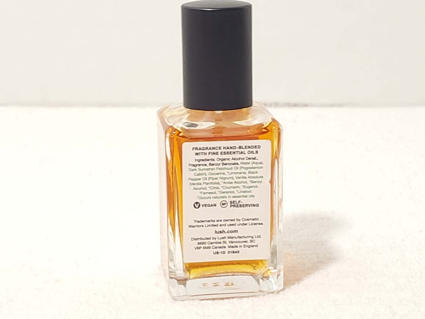 Lush Lord of Misrule Perfume Womens Fragrance Hand Blended Essential Oils 1.0 oz