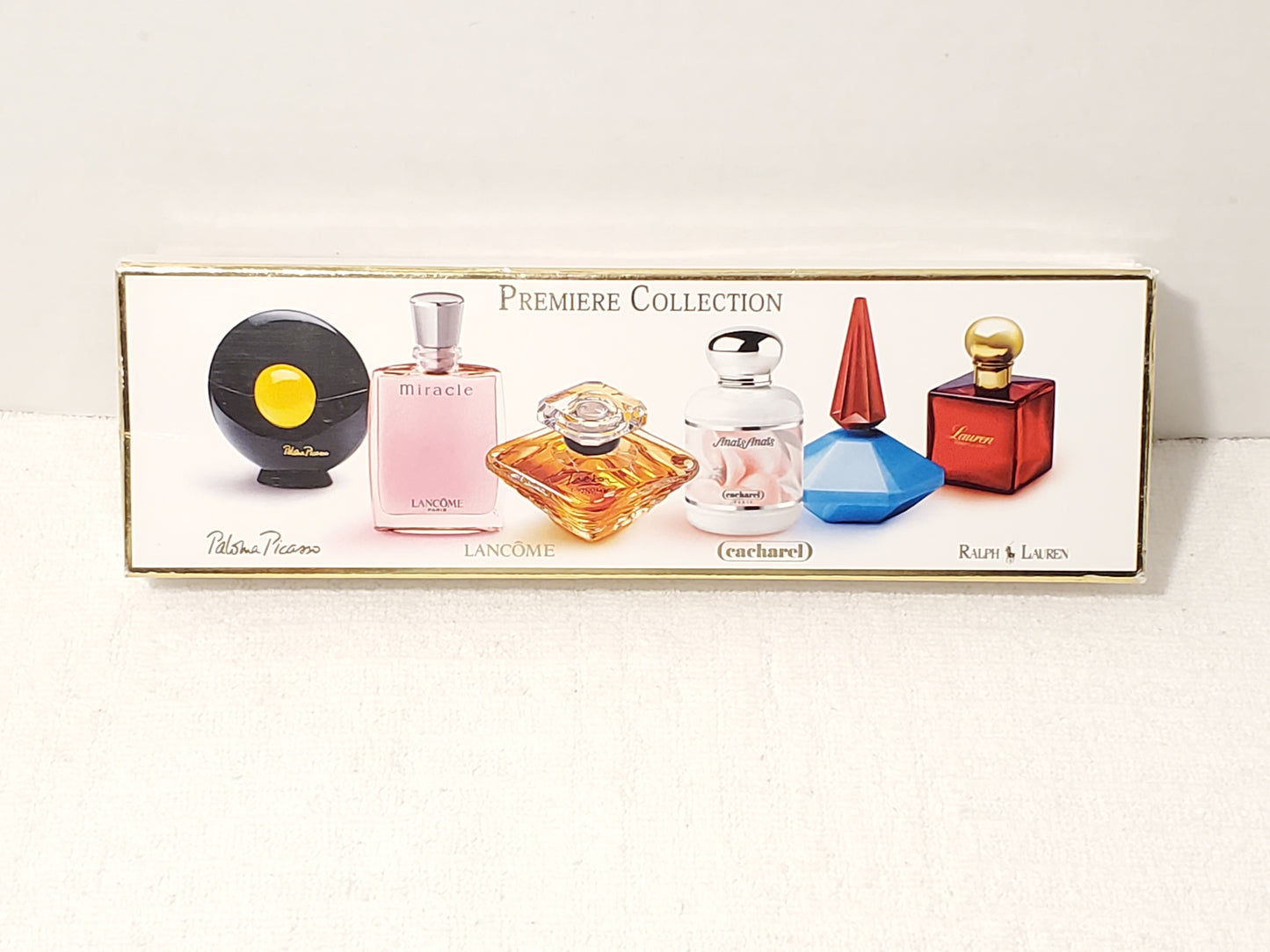 Lot of 6 Vintage Prestige ET Collections Paris Mini Perfumes Splash Women's