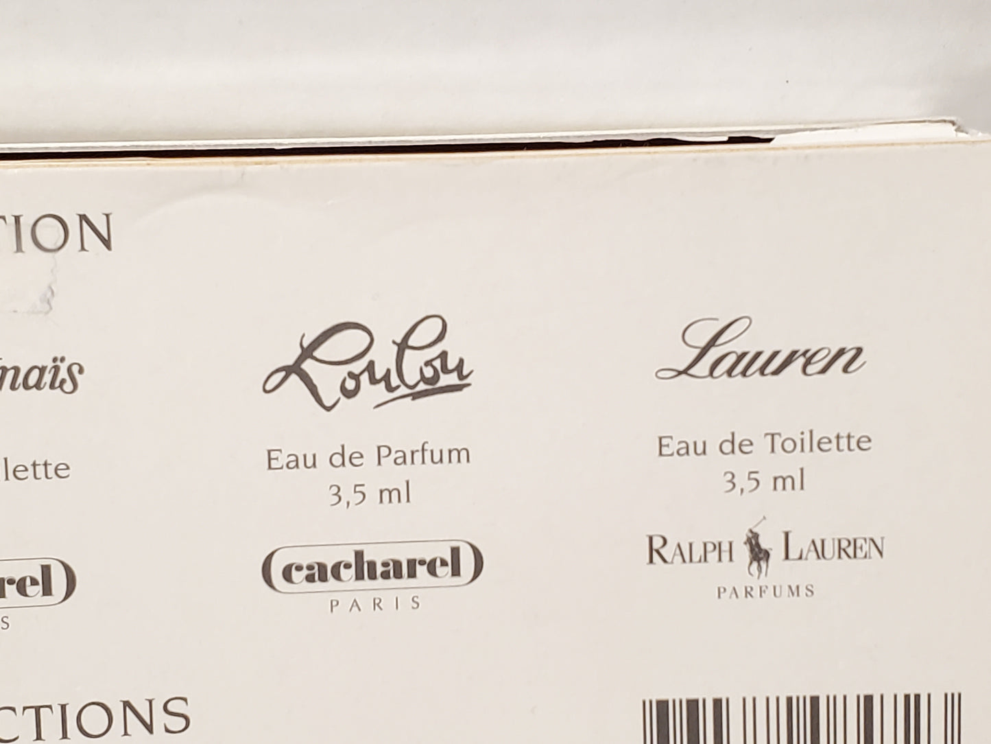 Lot of 6 Vintage Prestige ET Collections Paris Mini Perfumes Splash Women's