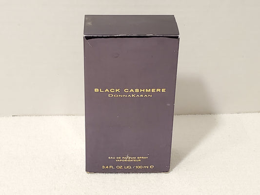 Vintage Black Cashmere by Donna Karan Women's Perfume 3.4 oz Bottle Spray USA