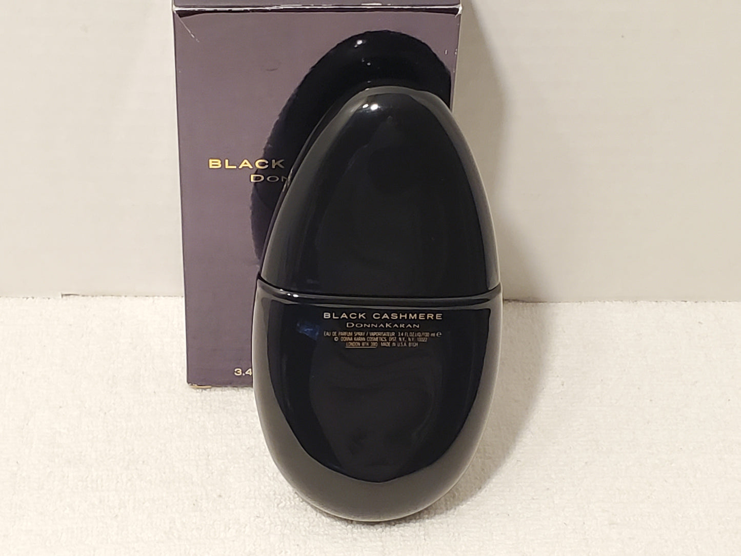 Vintage Black Cashmere by Donna Karan Women's Perfume 3.4 oz Bottle Spray USA