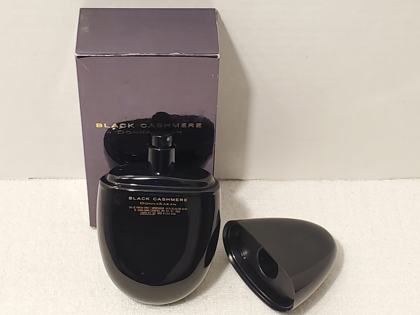 Vintage Black Cashmere by Donna Karan Women's Perfume 3.4 oz Bottle Spray USA