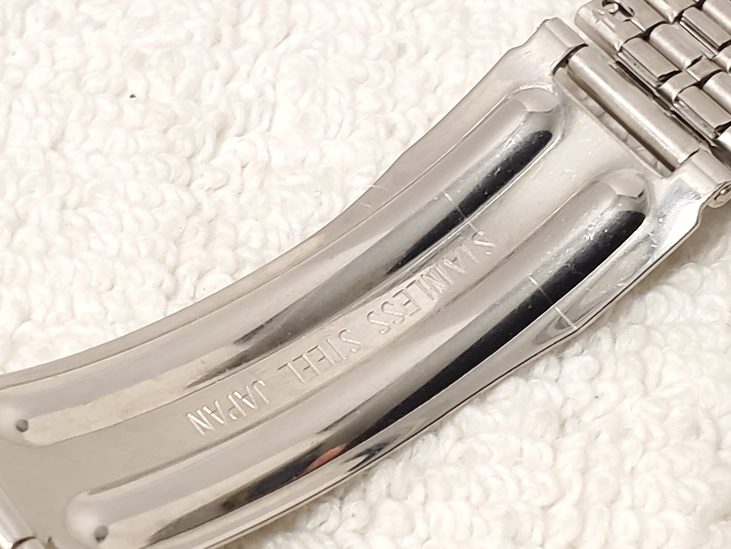 Vintage Seiko LCD World Time Digital Men's Watch Day Date Year Stainless Steel