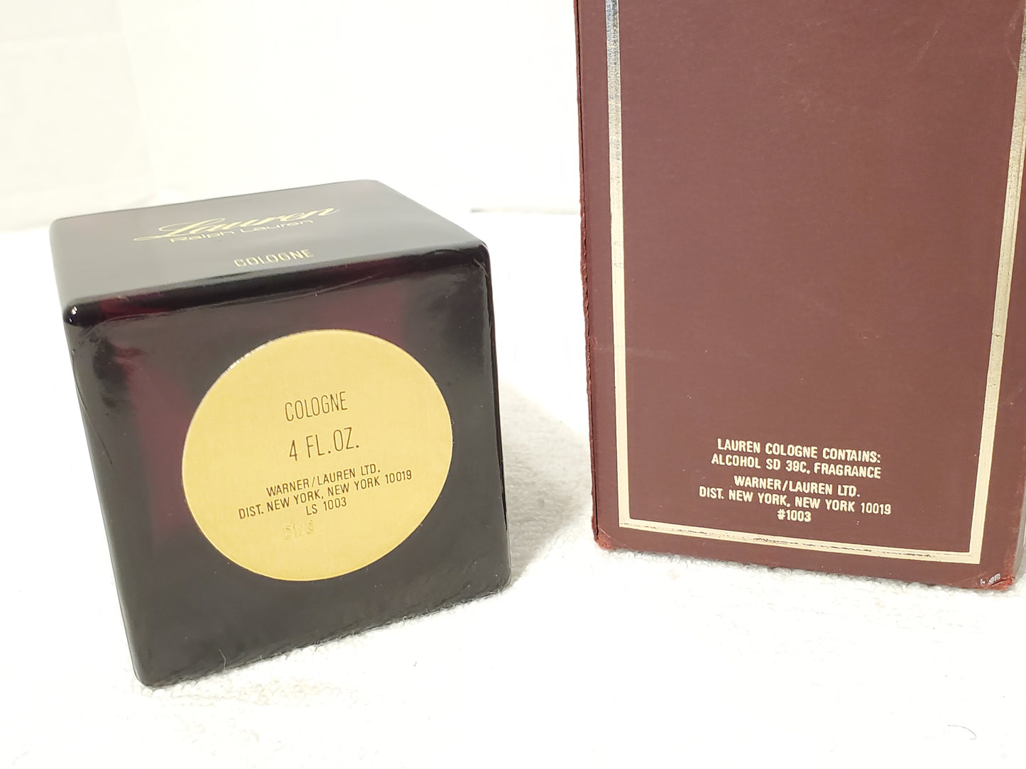 Vintage Lauren Ralph Lauren Eau De Toilette Women's Perfume Splash 4 oz Bottle
