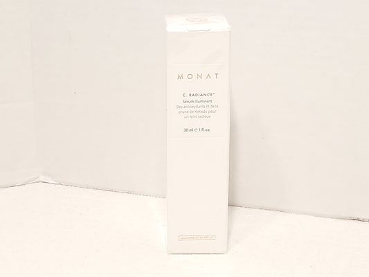 Monat C Radiance Iluminating Serum Glow Intensifying 1 fl oz New Sealed Box