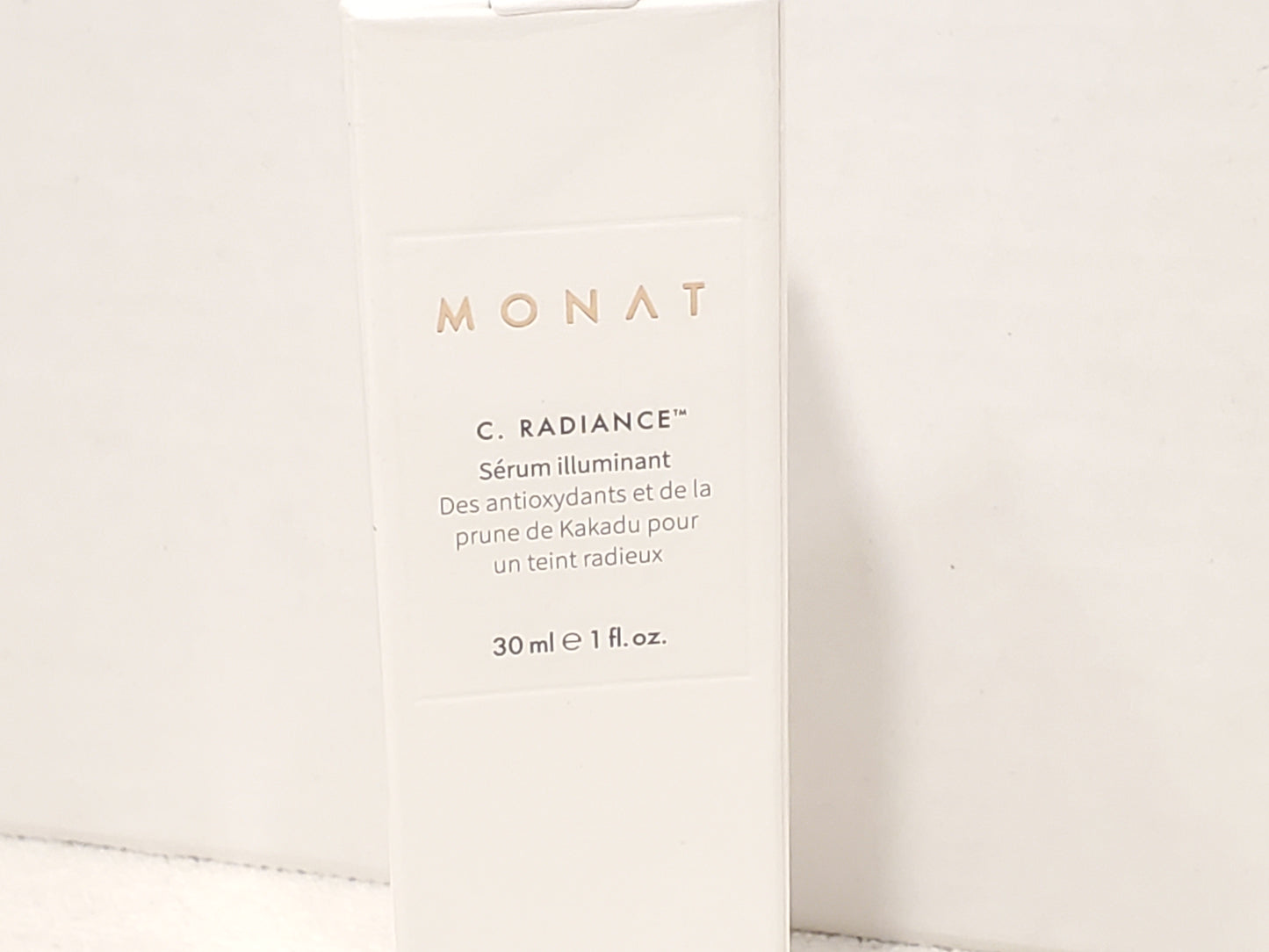 Monat C Radiance Iluminating Serum Glow Intensifying 1 fl oz New Sealed Box
