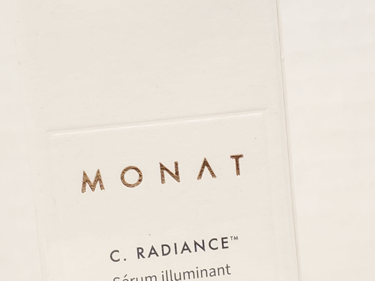 Monat C Radiance Iluminating Serum Glow Intensifying 1 fl oz New Sealed Box