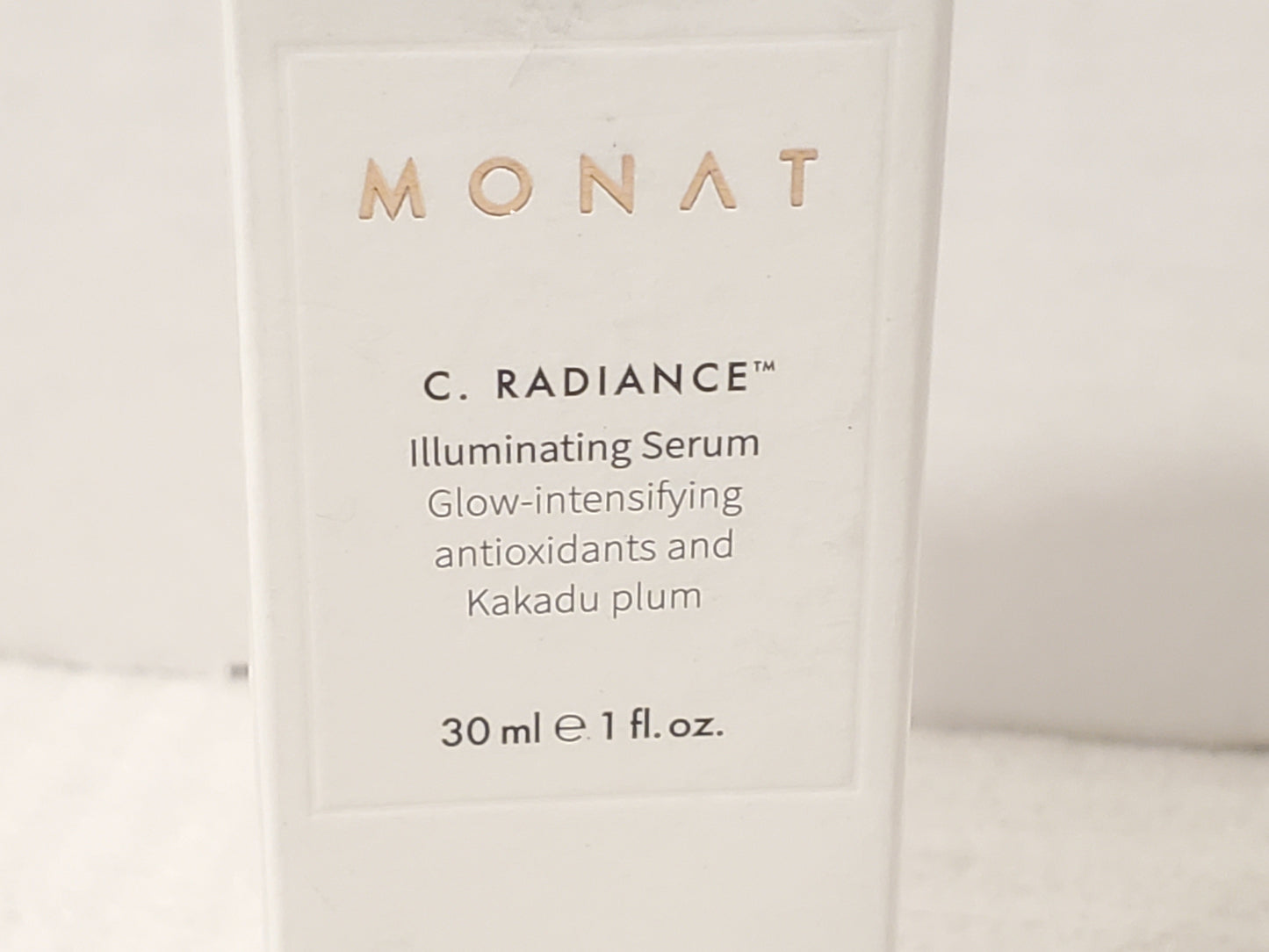 Monat C Radiance Iluminating Serum Glow Intensifying 1 fl oz New Sealed Box