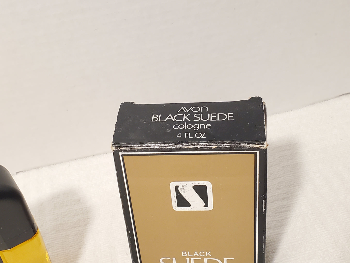 Vintage Black Suede by Avon Men's Cologne Eau de Toilette Splash 4 oz Bottle