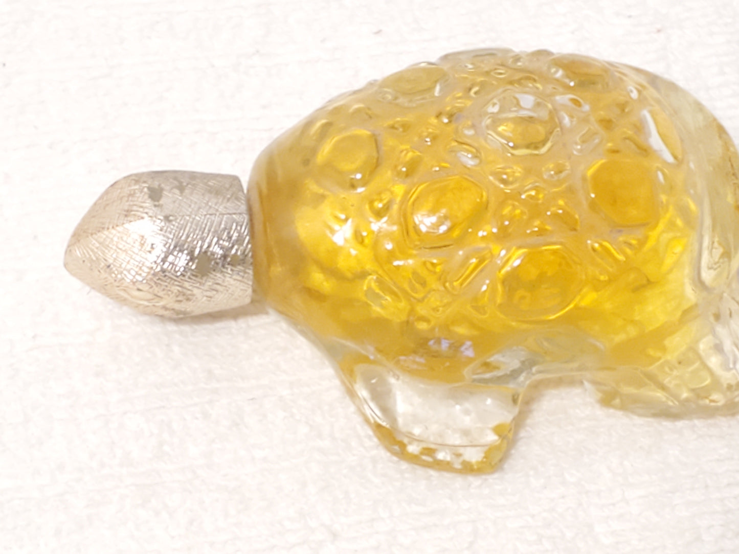 Vintage 1970's Avon Treasure Turtle Women's Perfume Splash Charisma Cologne 1 oz