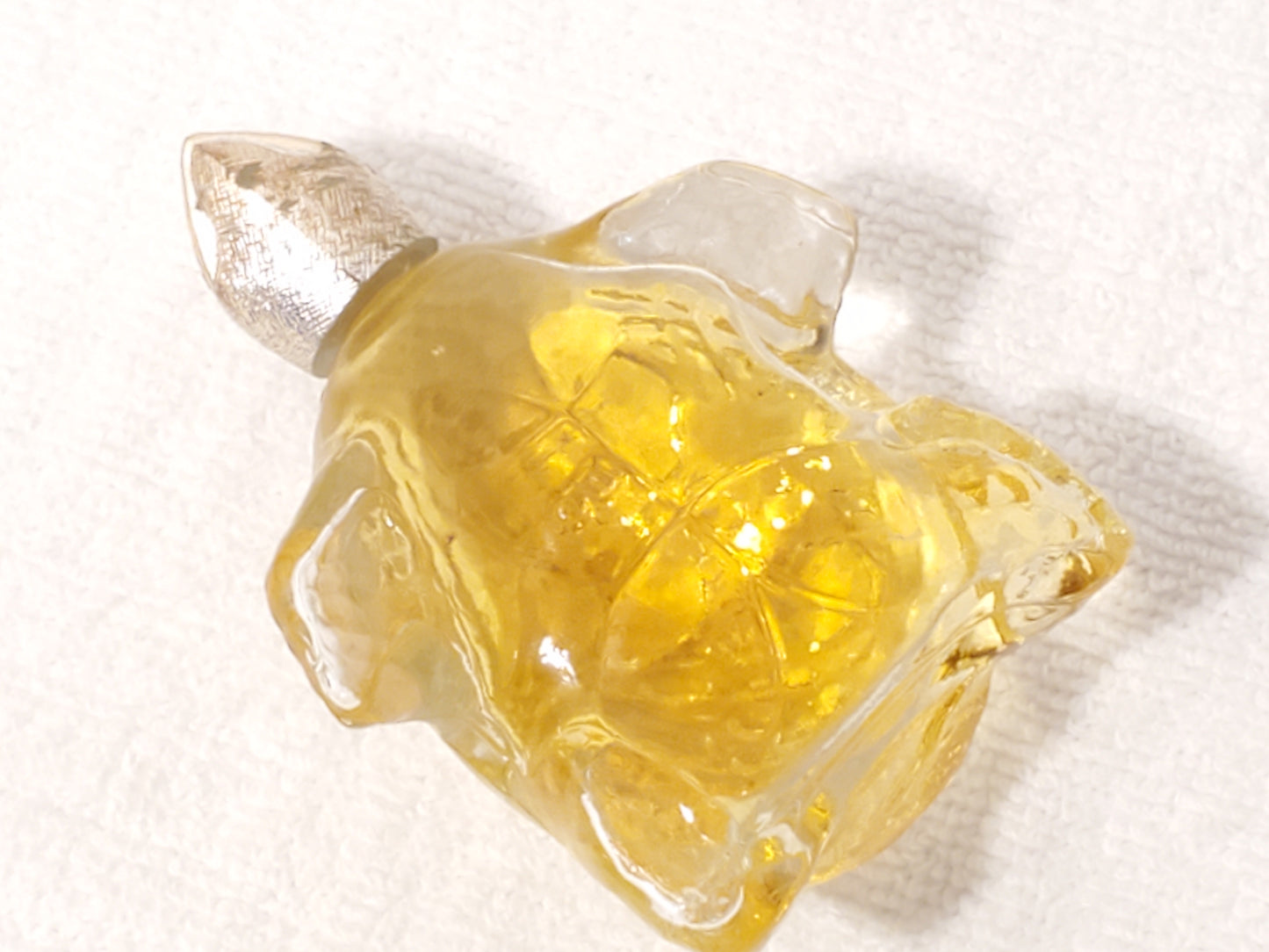 Vintage 1970's Avon Treasure Turtle Women's Perfume Splash Charisma Cologne 1 oz