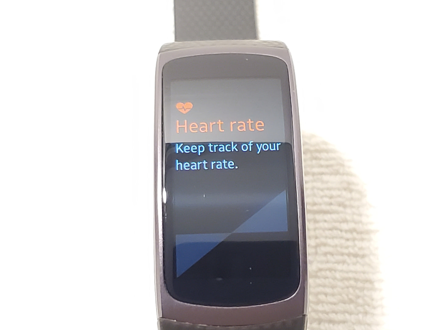Samsung Gear Fit 2 Fitness Tracker Smartwatch GPS Music Heart Rate R360 Gray