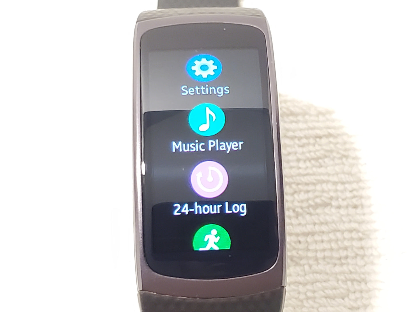 Samsung Gear Fit 2 Fitness Tracker Smartwatch GPS Music Heart Rate R360 Gray