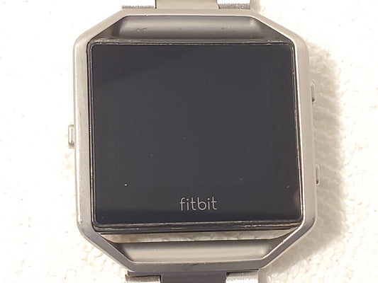 Fitbit Blaze Smart Fitness Tracker Watch Heart Rate Sleep Music Alarms S Steel