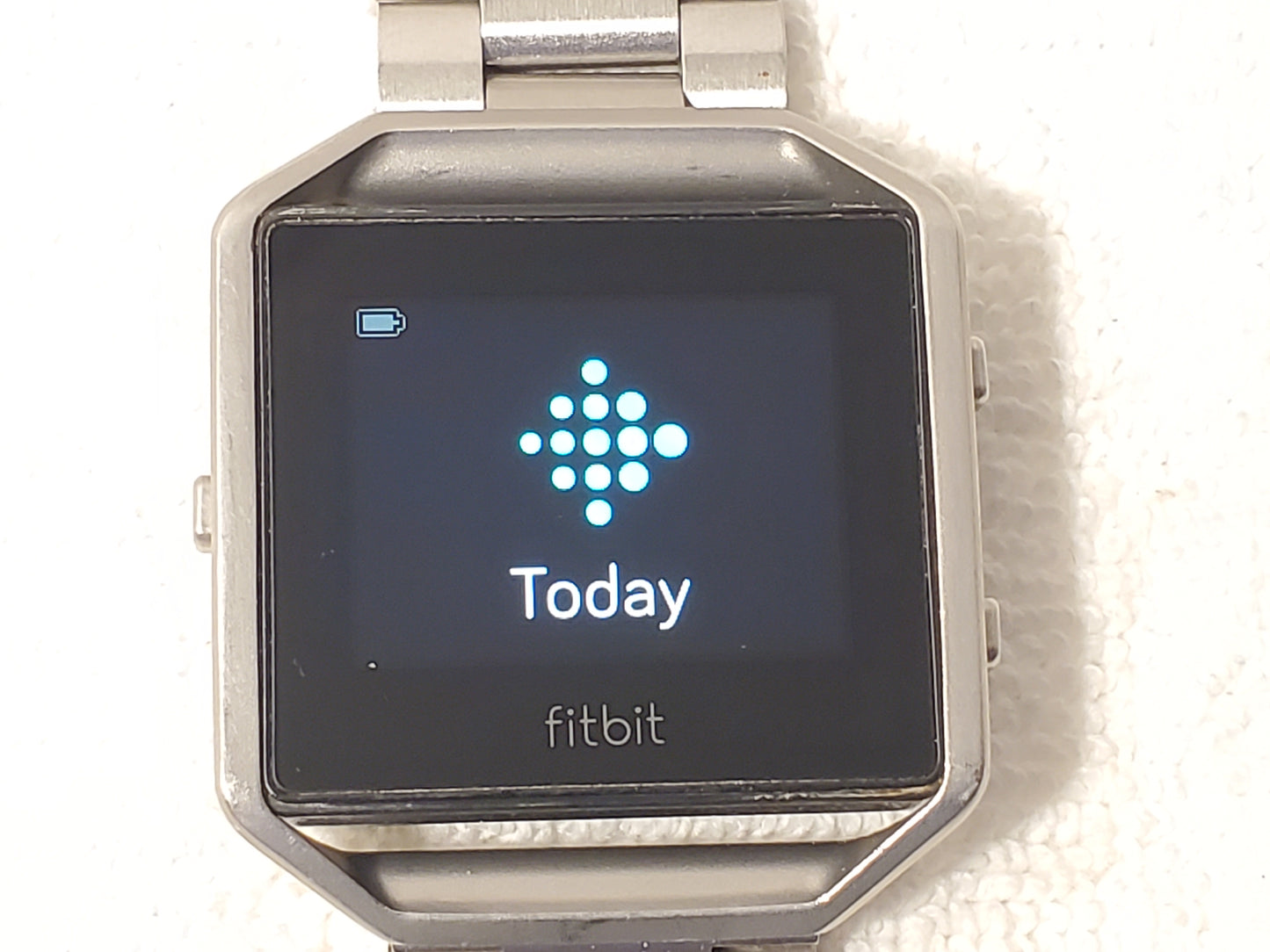 Fitbit Blaze Smart Fitness Tracker Watch Heart Rate Sleep Music Alarms S Steel