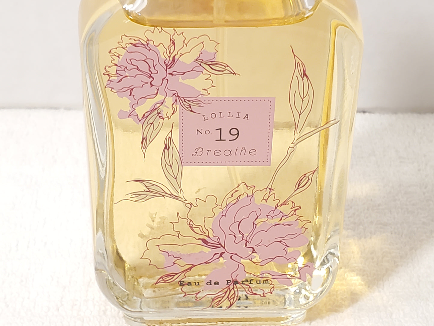 Lollia Breathe No. 19 Eau de Parfum Peony White Lily Women Perfume 3.5 oz Bottle