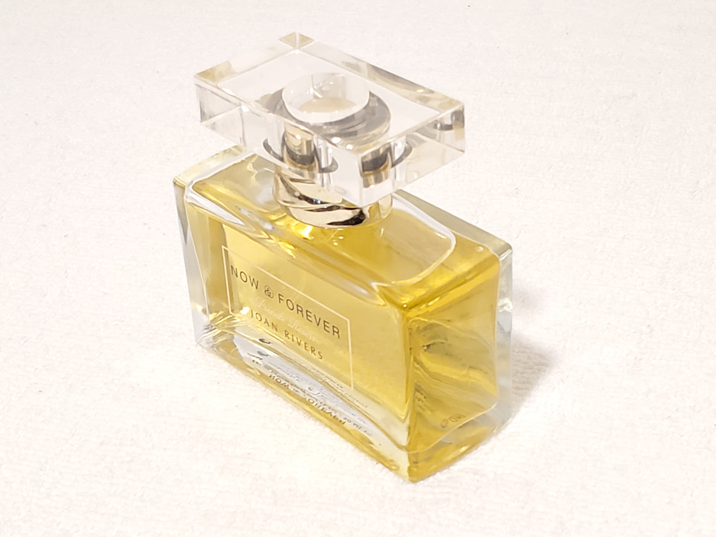 Vintage Joan Rivers Now & Forever Private Reserve Women's Perfume 1.7 oz Bottle