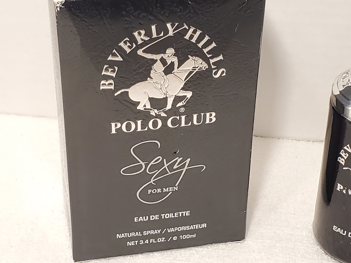 Vintage Beverly Hills Polo Club Sexy Men's Cologne Spray 3.4 oz Bottle New